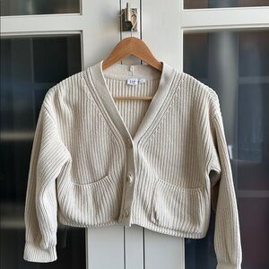 GAP Kids Cream Knit Sweater